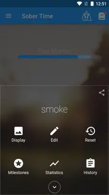 Sober Time android App screenshot 0